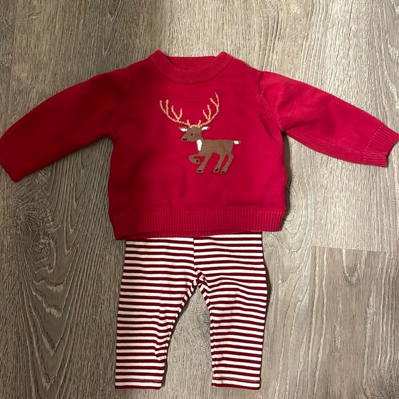 Holiday infant outfit/ two different brands but this goes well together. - Picture 1 of 3